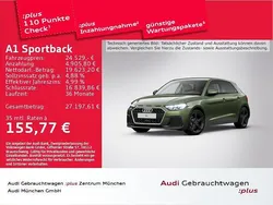 Grün Gebraucht 2024 Audi A1 Sportback Advanced Kleinwagen | 24.529 € (Fairer Preis)