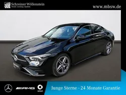 Kosmosschwarz Gebraucht 2024 Mercedes CLA200 AMG Coupé | 33.410 € (Superpreis)