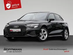 Mythosschwarz metallic Gebraucht 2023 Audi A3 S-Line Limousine | 34.990 € (Teuer)