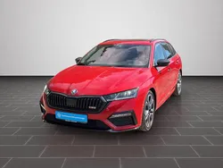 Rot (metallic) Gebraucht 2021 Skoda Octavia RS Limousine | 30.900 € (Fairer Preis)