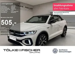 Schwarz Gebraucht 2025 VW T-Roc Cabriolet R-line Cabrio | 37.499 € (Fairer Preis)