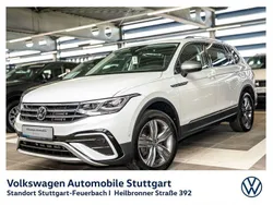 Pure white Gebraucht 2022 VW Tiguan Allspace Elegance SUV | 41.430 € (Fairer Preis)