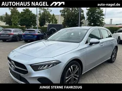 Lack hightechsilber (metallic) Gebraucht 2024 Mercedes A180 Advanced Limousine | 27.859 € (Guter Preis)