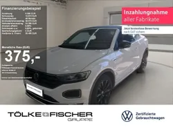 Pure white Gebraucht 2021 VW T-Roc Cabriolet R-line Cabrio | 30.485 € (Teuer)