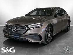 Metalliclack samtbraun Gebraucht 2024 Mercedes E300 AMG Kombi | 56.990 €