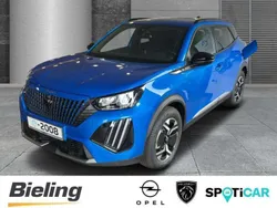 Blau Gebraucht 2024 Peugeot e-2008 Allure SUV | 32.450 € (Etwas zu teuer)