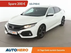 Weiß Gebraucht 2018 Honda Civic Elegance Limousine | 15.590 € (Etwas zu teuer)