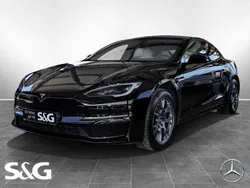 Obsidianschwarz metallic Gebraucht 2023 Tesla Model S Plaid Limousine | 87.990 € (Etwas zu teuer)