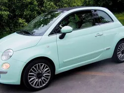 Grün Gebraucht 2015 Fiat 500C Cabrio | 6.290 € (Guter Preis)