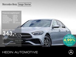 Silber Gebraucht 2024 Mercedes C200 AMG Limousine | 40.800 € (Fairer Preis)