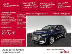 Navarrablau metallic Gebraucht 2022 Audi Q4 e-tron Ambiente SUV | 31.520 € (Fairer Preis)