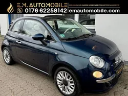 Blau Gebraucht 2013 Fiat 500 Lounge Cabrio | 8.990 € (Etwas zu teuer)