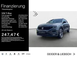 Indiumgrau metallic/schwarz Gebraucht 2021 VW T-Roc Sport SUV | 29.699 € (Fairer Preis)
