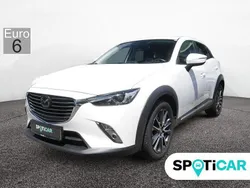 Snowflake white pearl Gebraucht 2018 Mazda CX-3 Sports-Line SUV | 15.590 € (Fairer Preis)