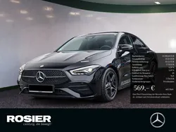 Schwarz / nachtschwarz Gebraucht 2025 Mercedes CLA180 AMG line Limousine | 37.900 € (Guter Preis)