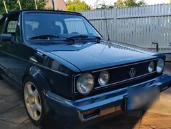 Blau Gebraucht 1987 VW Golf Cabriolet Cabrio | 7.400 €