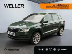 Emerald green metallic (gruen) Gebraucht 2022 Skoda Karoq Style SUV | 22.480 € (Fairer Preis)