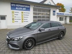 Mountaingrau met. Gebraucht 2018 Mercedes CLA200 AMG line Kombi | 21.900 € (Fairer Preis)