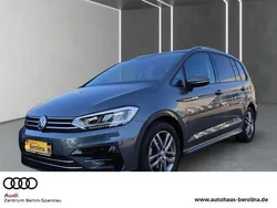 Indiumgrau metallic Gebraucht 2019 VW Touran R-line Van / Kleinbus | 22.333 € (Superpreis)
