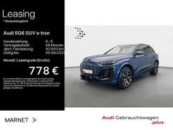 Ascariblau metallic Gebraucht 2024 Audi SQ6 e-tron Sport SUV | 79.790 € (Fairer Preis)