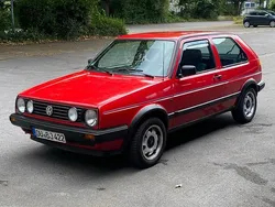 Rot Gebraucht 1990 VW Golf II Kleinwagen | 4.999 €