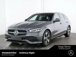 Lack selenitgrau (metallic) Gebraucht 2024 Mercedes C180 Avantgarde Kombi | 35.969 € (Fairer Preis)