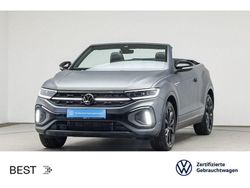 Indiumgrau matt/schwarz/ Gebraucht 2023 VW T-Roc Cabriolet R-line Edition Cabrio | 32.649 € (Fairer Preis)