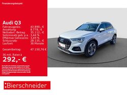 Weiß (gletscherweiß metallic) Gebraucht 2025 Audi Q3 Advanced Plus SUV | 43.890 € (Teuer)