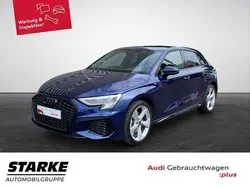 Mythosschwarz metallic Gebraucht 2021 Audi A3 Sportback e-tron S-Line Limousine | 35.890 €