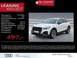 Gletscherweiß metallic Gebraucht 2023 Audi SQ2 Ambiente SUV | 43.690 € (Etwas zu teuer)