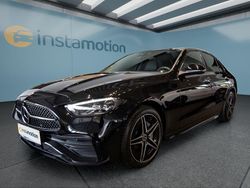 Schwarz Gebraucht 2023 Mercedes C400 Limousine | 45.899 € (Fairer Preis)