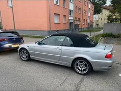 Silber Gebraucht 2005 BMW 320 Cabriolet Sport Line Cabrio | 4.790 € (Etwas zu teuer)