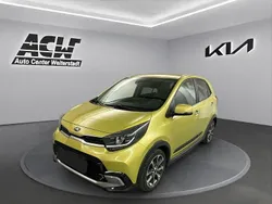 Grün Gebraucht 2021 Kia Picanto X-Line Kleinwagen | 15.476 € (Etwas zu teuer)