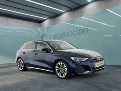 Blau Gebraucht 2024 Audi A3 Sportback S-Line Limousine | 37.729 € (Fairer Preis)