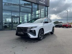 Serenity white pearl Neu 2024 Hyundai Tucson N Line SUV | 38.990 € (Fairer Preis)