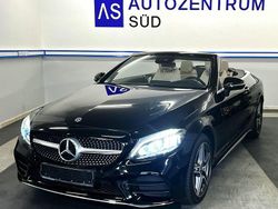 Schwarz Gebraucht 2020 Mercedes C300 AMG line Cabrio | 34.900 € (Fairer Preis)