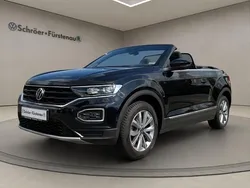 Schwarz Gebraucht 2021 VW T-Roc Cabriolet Style Cabrio | 23.350 € (Guter Preis)