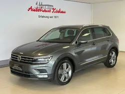 Indiumgrau metallic Gebraucht 2016 VW Tiguan Highline SUV | 18.490 € (Fairer Preis)