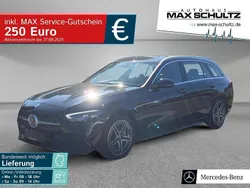 Schwarz Gebraucht 2024 Mercedes C220 AMG line Kombi | 42.700 € (Fairer Preis)