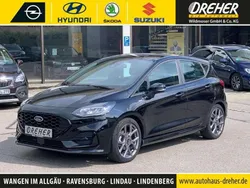 Obsidianschwarz metallic Gebraucht 2023 Ford Fiesta ST-Line Kleinwagen | 22.490 € (Fairer Preis)