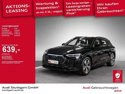 Mythosschwarz metallic Gebraucht 2024 Audi Q8 e-tron S-Line SUV | 61.820 € (Teuer)