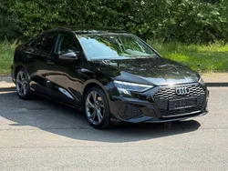 Mythosschwarz metallic Gebraucht 2022 Audi A3 S-Line Limousine | 21.999 € (Superpreis)
