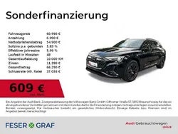 Mythosschwarz Gebraucht 2023 Audi Q8 e-tron S-Line SUV | 60.990 € (Superpreis)