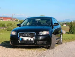 Schwarz Gebraucht 2008 Audi A3 Kleinwagen | 4.600 € (Fairer Preis)