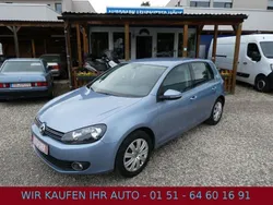 Blau Gebraucht 2009 VW Golf VI Comfortline Limousine | 4.990 € (Fairer Preis)