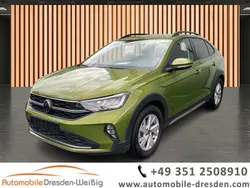Grün visual green (metallic) Gebraucht 2023 VW Taigo Life SUV | 17.980 € (Superpreis)
