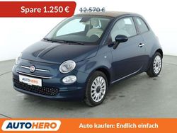 Blau Gebraucht 2020 Fiat 500C Lounge Cabrio | 11.320 € (Fairer Preis)