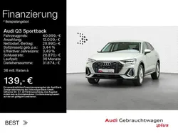 Silber Gebraucht 2024 Audi Q3 Sportback S-Line SUV | 40.999 € (Fairer Preis)