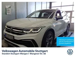 Weiß Gebraucht 2022 VW Tiguan Allspace R-line SUV | 37.830 € (Fairer Preis)