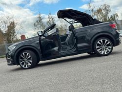 Schwarz Gebraucht 2021 VW T-Roc Cabriolet R-line Cabrio | 22.750 € (Fairer Preis)